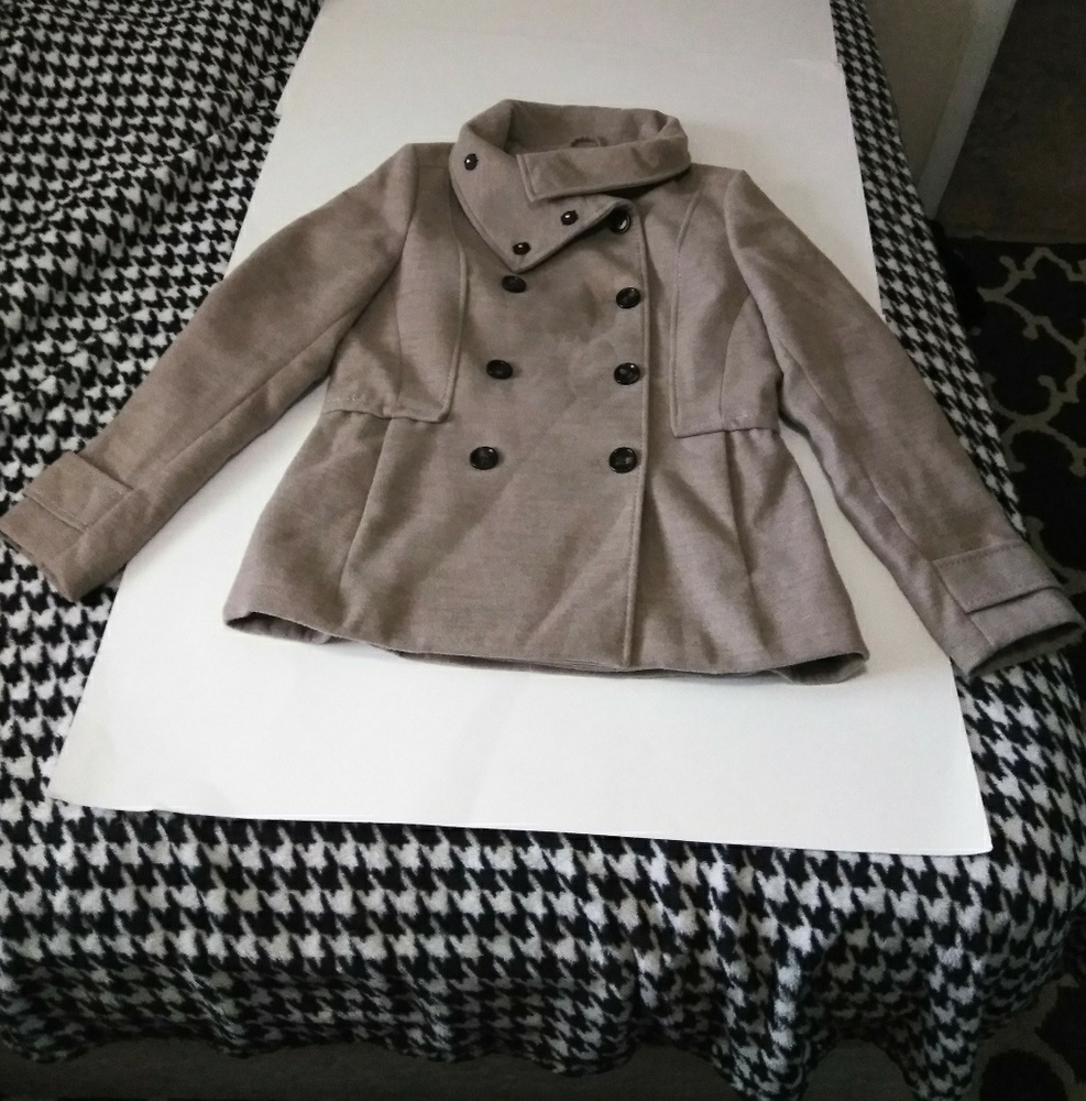 **SALE** H&M Tan Pea Coat